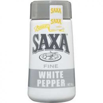 Saxa Pepper White Picnic Pack 50g