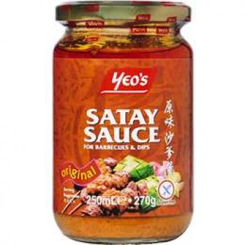Yeo’s Satay Sauce Satay Bbq 250ml
