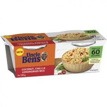 Uncle Ben’s Coconut Chilli Lemongrass Rice Cup 2x125g
