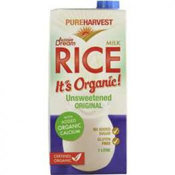 Pureharvest Organic Aussie Dream Rice Milk 1l