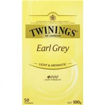 Twinings Earl Grey Tea Bags 50pk 100g