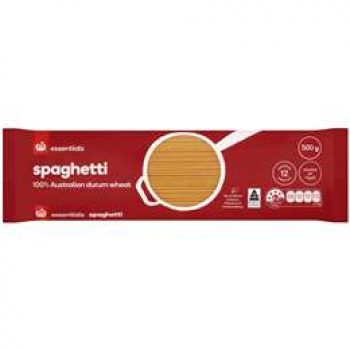 Essentials Pasta Spaghetti 500g