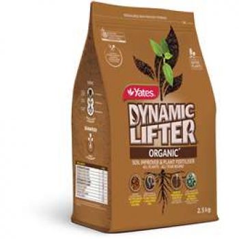 Yates Dynamic Lifter Organic Soil Improver & Fertiliser 2.5kg