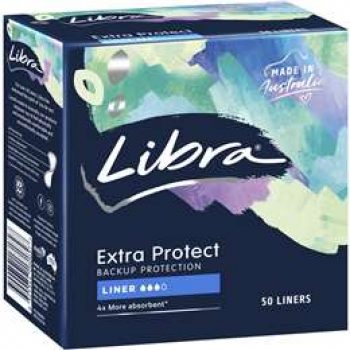 Libra Panty Liners Breathable 50 pack