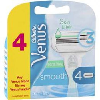 Gillette Venus Skin Elixir Sensitive Blades 4 pack