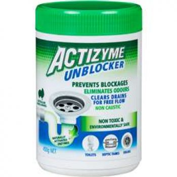 Actizyme Drain Cleaner Safe Pellet Natural 450g