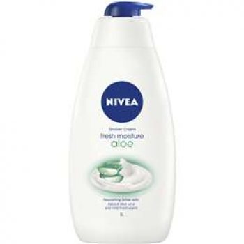 Nivea Aloe Vera Moisture Fresh Shower Gel & Body Wash 1l