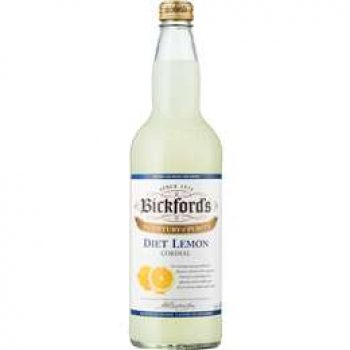 Bickford’s Diet Lemon Cordial  750ml