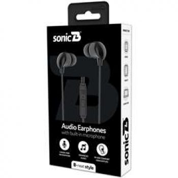 Sonic B Neat Audio Earphones Each - Black Box Product Reviews