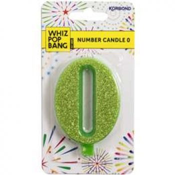 Korbond Party Candle Metallics Number 0 19g