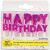 Korbond Happy Birthday Candle On Picks Glitter 13 pack