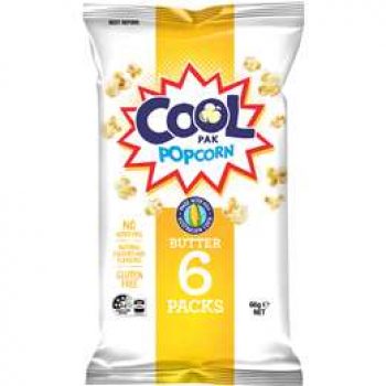 Cool Pak Popcorn Butter  6 pack
