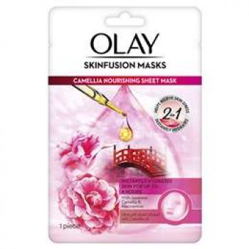 Olay Skinfusion Camellia Sheet Mask each