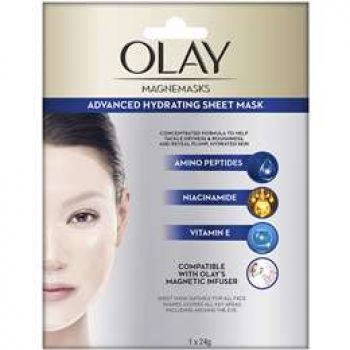 Olay Magnemasks Hydrating Sheet Mask each