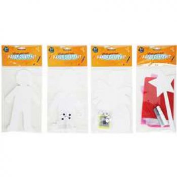 Gm Housebrand Paper People Craft Kit Assorted each