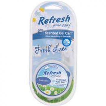 Refresh Your Car Gel Can Fresh Linen  120g