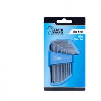 Jack Hammer Hex Keys  8 pack