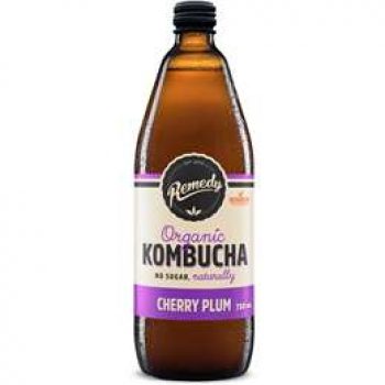 Remedy Organic Kombucha Cherry Plum  750ml