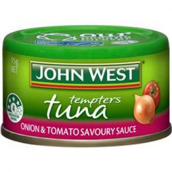 John West Tempters Tuna Onion & Tomato Savoury Sauce 95g