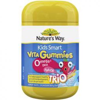 Nature’s Way Kids Smart Vita Gummies Omega  120 pack