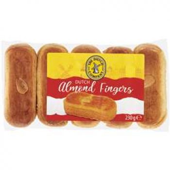 The Dutch Company Almond Fingers  5 pack