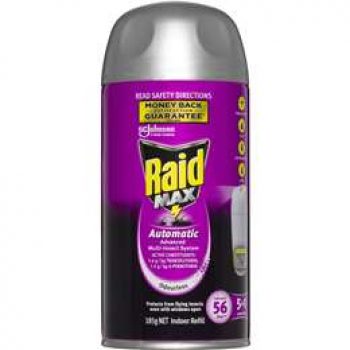 Raid Max Auto Refill Odourless  185g