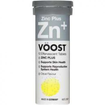 Voost Effervescent Zinc Tablets 10 pack