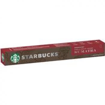 Starbucks By Nespresso Single Origin Sumatra Coffee Pods 10 pack