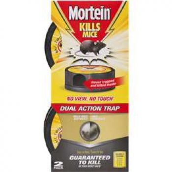 Mortein Dual Action Trap No View No Touch 2 pack