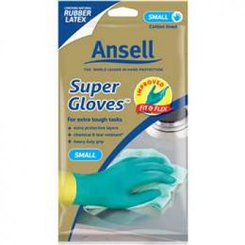 Ansell Gloves Super Sml – Med Size 7.5 1 pair