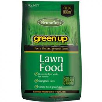 Brunnings Green Up Lawn Food 2.5kg