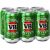 Victoria Bitter Lager Cans 6x375ml pack