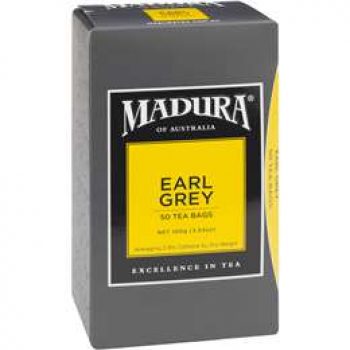 Madura Earl Grey Tea Bags 50pk 100g
