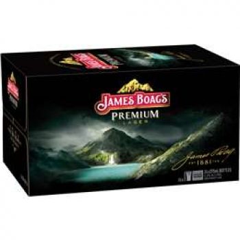 James Boag’s Premium Lager Bottles 24x375ml case