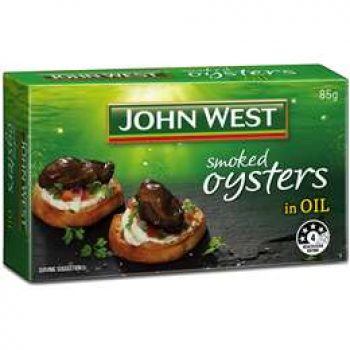 John West Oysters Smoked In Oil 85g