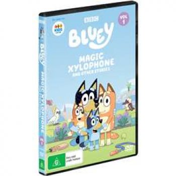 Dvd Bluey Magic Xylophone And Other Stories V1 Dvd 1ea
