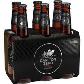 Carlton Zero  330ml x6 pack