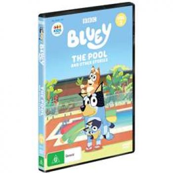 Dvd Bluey The Pool & Other Stories Volume 3 Dvd each