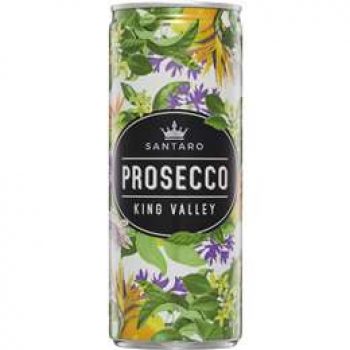 Santaro Prosecco King Valley Can  250ml