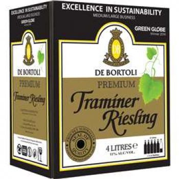 De Bortoli Premium Cask Wine Traminer Riesling 4l