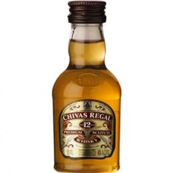 Chivas Regal Regal Whiskey Miniatures  50ml