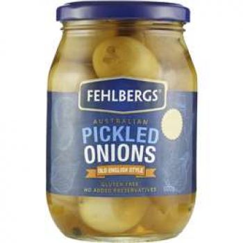 Fehlbergs Onions Pickled 500g