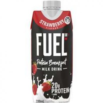 Fuel10k Protein Liquid Breakfast Drink Strawberry 330ml