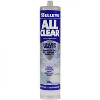 Selleys All Clear All Clear Water Resistant 260g