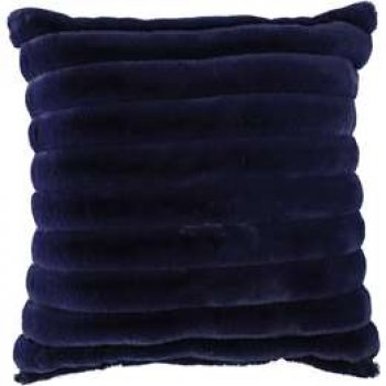 Inspire Stripe Mink Cushion Navy  each