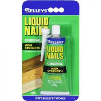 Selleys Adhesive Liquid Nails 100g