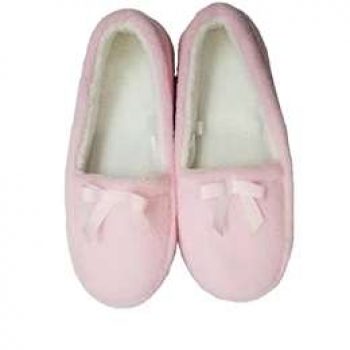 For Her Moccasin Print Or Pink Shoes each