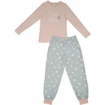 For Her Twosies Pyjama Set Pink  each