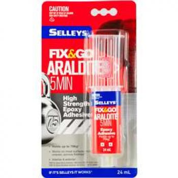 Selleys Adhesive Araldite 5 Minute Dispenser 24ml