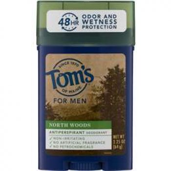 Tom’s Of Maine Natural Men Antiperspirant Deodorant North Woods Stick 64g